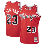 Kooe C.Bulls #23 Michael Jordan Mitchell & Ness Red 198485 Hardwood Classics Rookie Authentic Jerseys