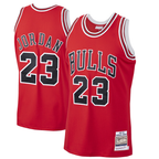 Kooe C.Bulls #23 Michael Jordan Mitchell & Ness Scarlet 1997-98 Hardwood Classics Authentic Jerseys