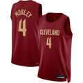 Kooe C.Cavaliers #4 Evan Mobley Wine Swingman Jerseys - Icon Edition