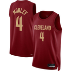 Kooe C.Cavaliers #4 Evan Mobley Wine Swingman Jerseys - Icon Edition