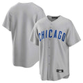 Kooe C.Cubs Gray Home Game Blank Player Stitched Jerseys