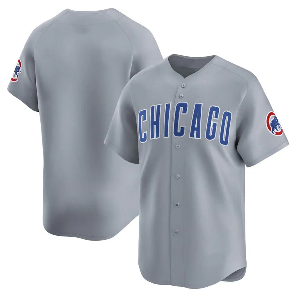 Kooe C.Cubs Gray Road Limited Home Game Blank Player Stitched Jerseys