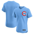 Kooe C.Cubs Light Blue Limited Elite Home Game Blank Player Stitched Jerseys