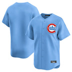 Kooe C.Cubs Light Blue Limited Home Blank Player Stitched Jerseys
