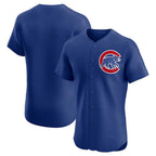 Kooe C.Cubs Royal Limited Elite Home Game Blank Player Stitched Jerseys