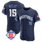 Kooe C.Cubs #15 Carson Kelly Player Navy City Connect 150th Anniversary Limited Elite Home Stitched Jerseys