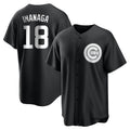 Kooe C.Cubs #18 Shota Imanaga Player Black Game Stitched Jerseys
