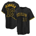 Kooe C.Cubs #18 Shota Imanaga Player Black Snake Skin City Game Stitched Jerseys