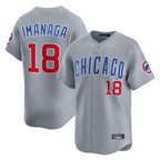 Kooe C.Cubs #18 Shota Imanaga Player Gray Road Limited Home Stitched Jerseys