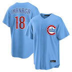 Kooe C.Cubs #18 Shota Imanaga Player Light Blue Home Game Stitched Jerseys
