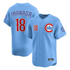 Kooe C.Cubs #18 Shota Imanaga Player Light Blue Limited Home Stitched Jerseys