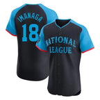 Kooe C.Cubs #18 Shota Imanaga Player Navy National League All-Star Limited Elite Game Home Stitched Jerseys