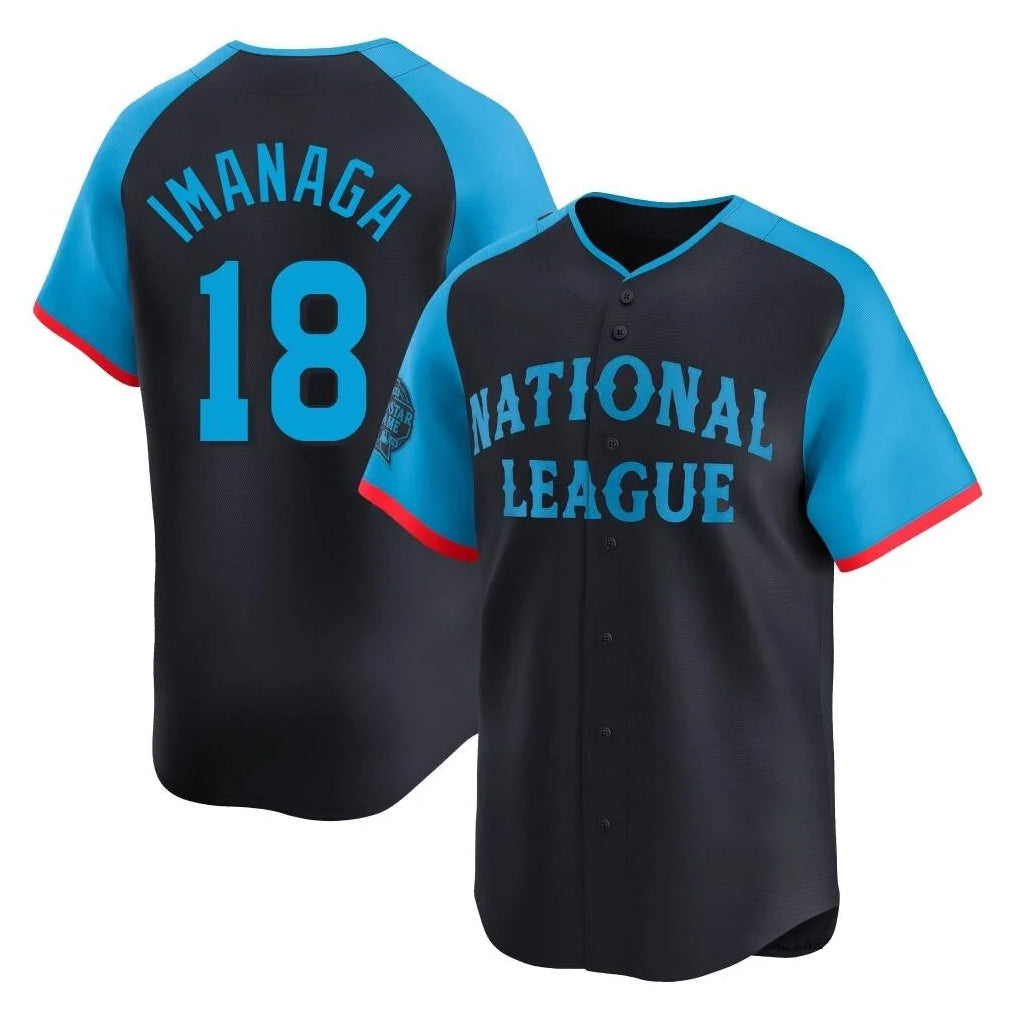 Kooe C.Cubs #18 Shota Imanaga Player Navy National League All-Star Limited Home Stitched Jerseys