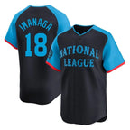 Kooe C.Cubs #18 Shota Imanaga Player Navy National League All-Star Limited Home Stitched Jerseys