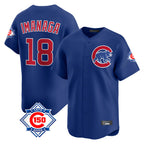 Kooe C.Cubs #18 Shota Imanaga Player Royal 150th Anniversary Limited Home Stitched Jerseys