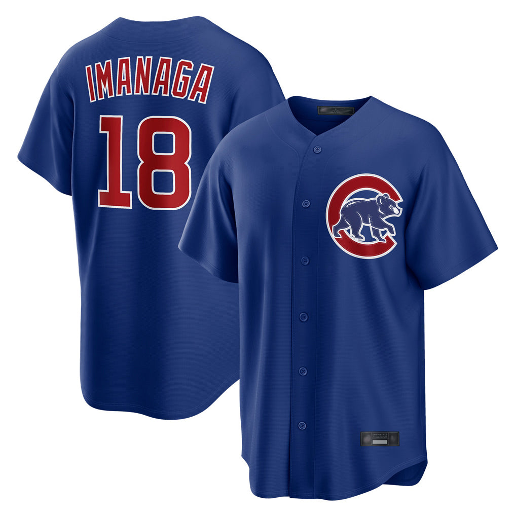 Kooe C.Cubs #18 Shota Imanaga Player Royal Home Game Stitched Jerseys