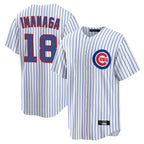 Kooe C.Cubs #18 Shota Imanaga Player White Game Home Stitched Jerseys