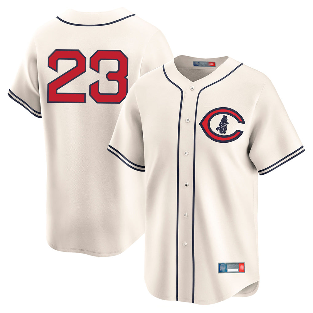 Kooe C.Cubs #23 Ryne Sandberg Player Cream Field of Dreams Limited Home Game Stitched Jerseys