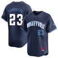 Kooe C.Cubs #23 Ryne Sandberg Player Navy City Connect Limited Home Stitched Jerseys