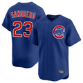 Kooe C.Cubs #23 Ryne Sandberg Player Royal Limited Home Stitched Jerseys