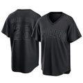 Kooe C.Cubs #25 Mois¨¦s Ballesteros Player Black T-shirt Home Game Stitched Jerseys