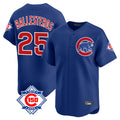 Kooe C.Cubs #25 Mois¨¦s Ballesteros Player Royal 150th Anniversary Limited Home Stitched Jerseys