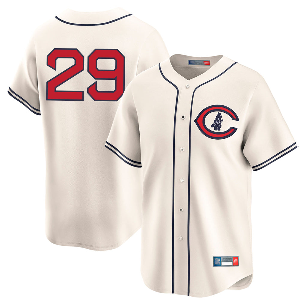 Kooe C.Cubs #29 Michael Busch Player Cream Field of Dreams Limited Home Game Stitched Jerseys