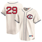 Kooe C.Cubs #29 Michael Busch Player Cream Field of Dreams Limited Home Game Stitched Jerseys