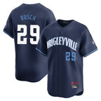 Kooe C.Cubs #29 Michael Busch Player Navy City Connect Limited Home Stitched Jerseys