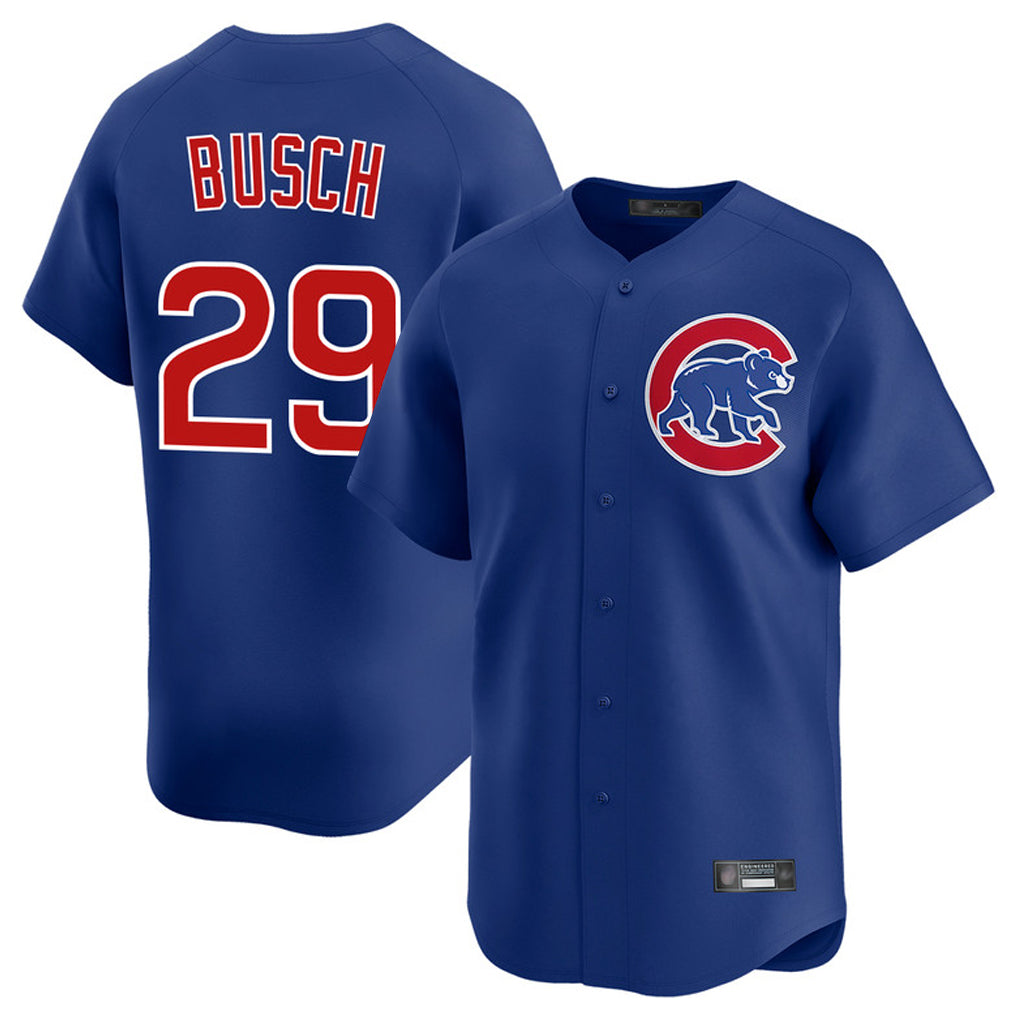 Kooe C.Cubs #29 Michael Busch Player Royal Limited Home Stitched Jerseys