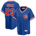 Kooe C.Cubs #29 Michael Busch Player Royal T-shirt Cooperstown Collection Limited Stitched Jerseys