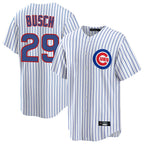Kooe C.Cubs #29 Michael Busch Player White Game Home Stitched Jerseys