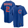 Kooe C.Cubs #2 Nico Hoerner Player Royal Home Game Stitched Jerseys