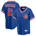 Kooe C.Cubs #2 Nico Hoerner Player Royal T-shirt Cooperstown Collection Limited Stitched Jerseys
