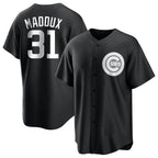 Kooe C.Cubs #31 Greg Maddux Player Black Game Stitched Jerseys