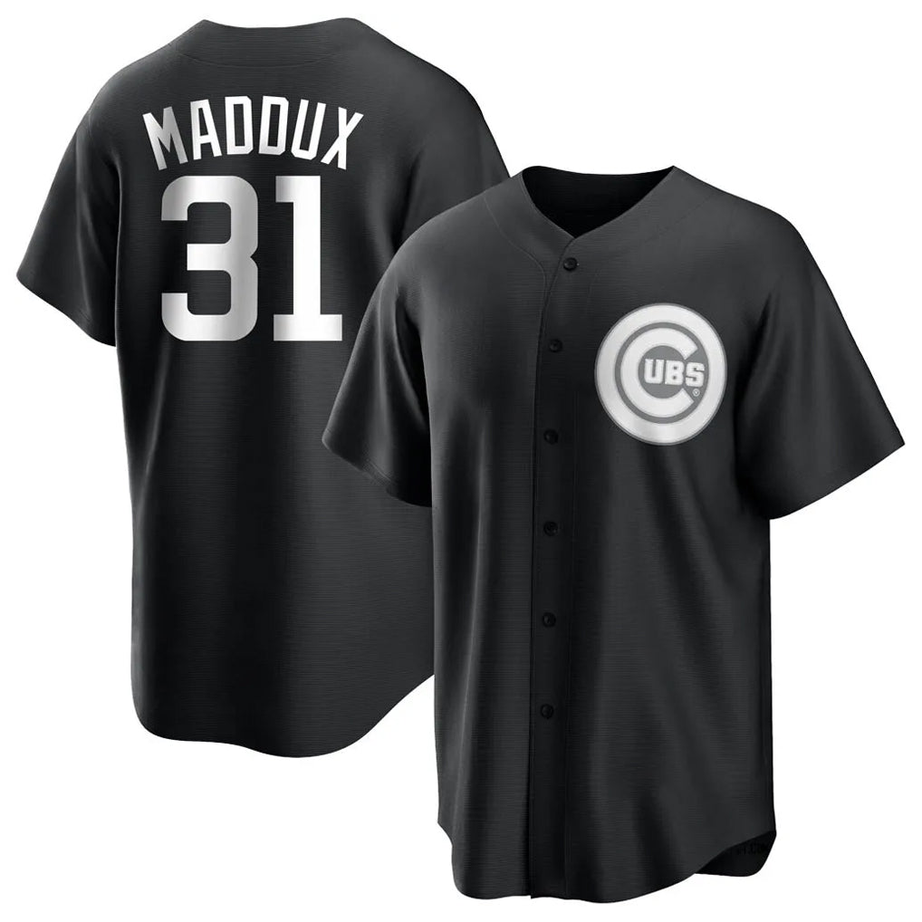 Kooe C.Cubs #31 Greg Maddux Player Black Game Stitched Jerseys