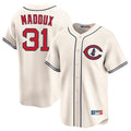 Kooe C.Cubs #31 Greg Maddux Player Cream Field of Dreams Limited Home Game Stitched Jerseys