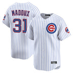 Kooe C.Cubs #31 Greg Maddux Player White Limited Home Game Stitched Jerseys