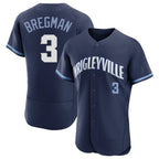 Kooe C.Cubs #3 Alex Bregman Navy City Connect Limited Elite Home Stitched Jerseys
