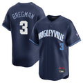 Kooe C.Cubs #3 Alex Bregman Navy City Connect Limited Home Stitched Jerseys