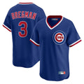Kooe C.Cubs #3 Alex Bregman Royal T-shirt Cooperstown Collection Limited Stitched Jerseys
