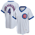 Kooe C.Cubs #4 Pete Crow-Armstrong Player White T-shirt Cooperstown Collection Limited Stitched Jerseys