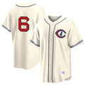 Kooe C.Cubs #6 Matt Shaw Player Cream Field of Dreams Home Game Stitched Jerseys