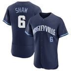 Kooe C.Cubs #6 Matt Shaw Player Navy City Connect Limited Elite Home Stitched Jerseys