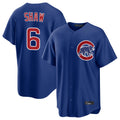 Kooe C.Cubs #6 Matt Shaw Player Royal Home Game Stitched Jerseys