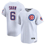 Kooe C.Cubs #6 Matt Shaw Player White Limited Home Game Stitched Jerseys
