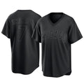 Kooe C.Cubs #7 Dansby Swanson Player Black T-shirt Home Game Stitched Jerseys