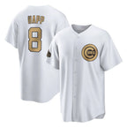 Kooe C.Cubs #8 Ian Happ Player Gold All-Star Game Home Stitched Jerseys
