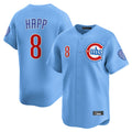 Kooe C.Cubs #8 Ian Happ Player Light Blue Limited Home Stitched Jerseys