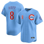 Kooe C.Cubs #8 Ian Happ Player Light Blue Limited Home Stitched Jerseys